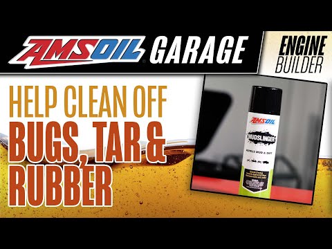 Bugs, Tar and Rubber Be Gone! Try AMSOIL's Mudslinger