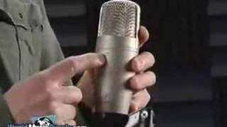 Video thumbnail for BEHRINGER STUDIO CONDENSER MICROPHONE C-1 Demo by World Music Supply