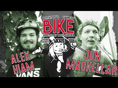 LUXBMX game of bike, hosted by Boyd Hilder. Jon Mackellar and Alex Hiam