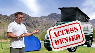 🚫 Campervan Entry Denied! What You MUST Know Before Booking a Campsite
