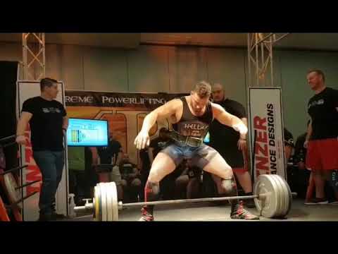 Rallis Dimitris deadlifts 375kg at Arnold's Classic
