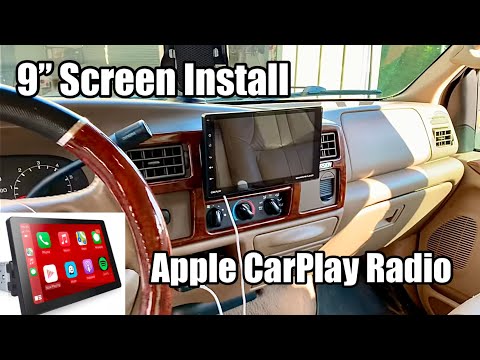 Apple CarPlay Radio Install - ‘00 Ford Excursion XLT
