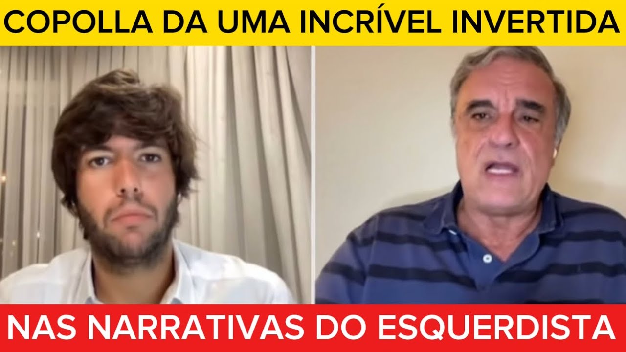 ÉPICO: DEBATE DE COPOLLA contra o seu ESQUERDISTA favorito