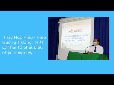 GIỚI THIỆU TRƯỜNG THPT LÝ THÁI TỔ