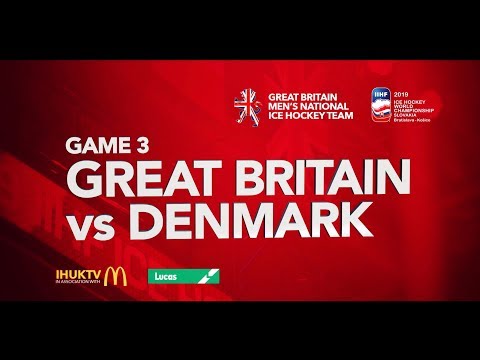 IHUKTV - GB in Košice - Great Britain v Denmark - Highlights