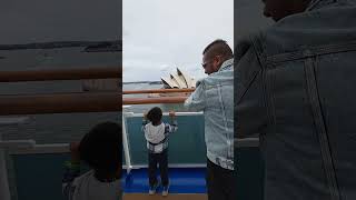 Sydney Opera House.About to depart from Carnival Cruise to Moreton Island.
