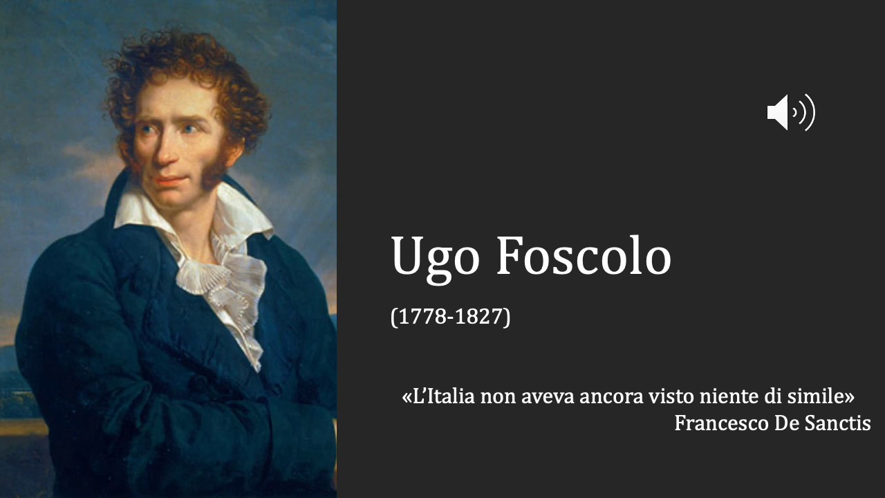 UGO FOSCOLO