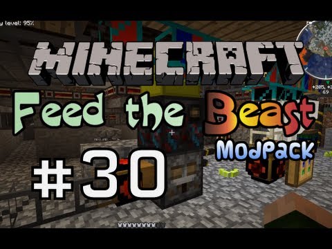 Minecraft: Feed the Beast Modpack #30 - Vollautomatische Bienenproduktion [HD][Deutsch]