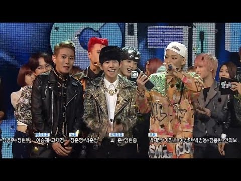 Blockby, the first top after debut! @ Popular Inkigayo 131013