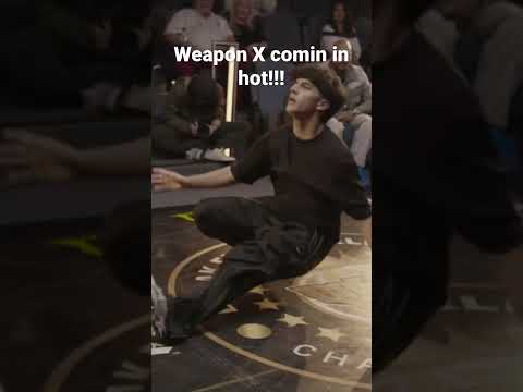 Weapon X vs. Valencio Space City Classic #breakdance #breaking #bboy #dance #hiphop