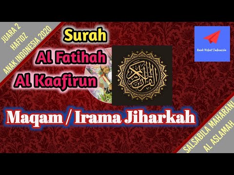 MERDU !! NEW MAQAM IRAMA JIHARKAH 'AJAM || SURAT AL FATIHAH & AL KAFIRUN 🔴Recited by Salsabila Mhrni