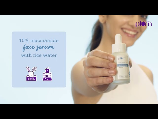 سيروم نياسيناميد 10% وأرز لبشرة صافية
