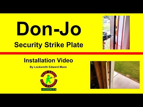 Don-Jo Security Strike Installation   @fasteddyskeysexpress @EdwardMann