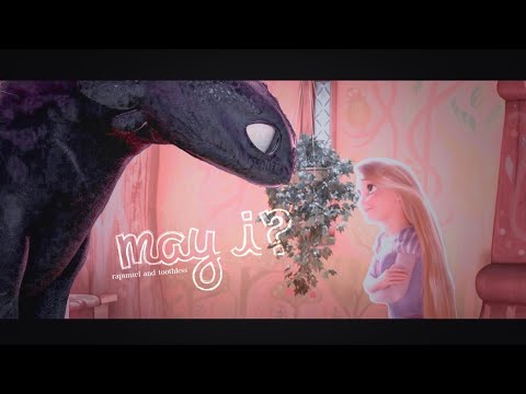 ❝Let me raise you up.❞ [ rapunzel & toothless ]