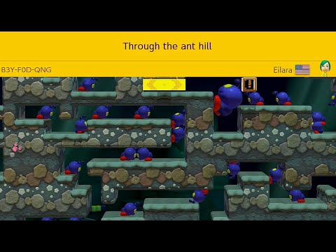 Mario Maker 2 Creators showcase #Through the Ant Hill
