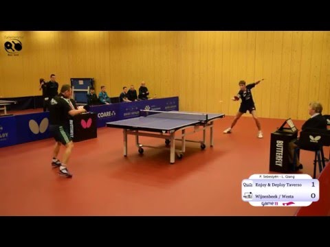 Tafeltennis Eredivisie Taverzo - Westa