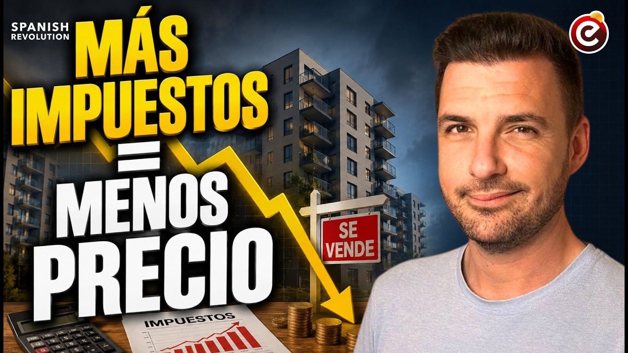 💥 SUBIR IMPUESTOS a la vivienda 🏘️ haría CAER su precio y ayudar a los jóvenes a comprarlas❗👏