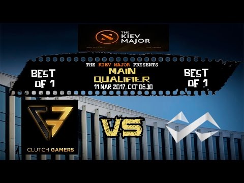 Clutch Gamers vs Prestige World Wide The Kiev Major 2017