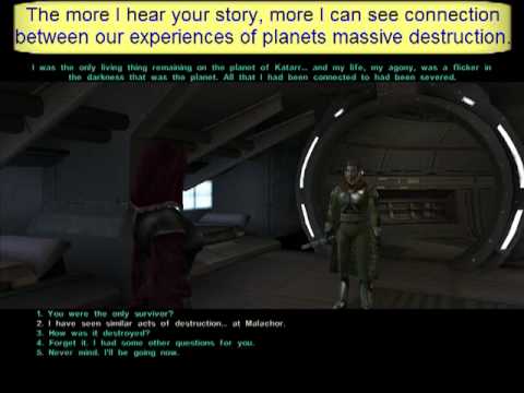 Star Wars KotOR 2: TSL walkthrough - Part 44 - Sent by Dark Lord himself