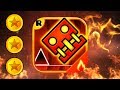 Geometry Dash Meltdown All Levels 1-3 100% Completed [All Coins]