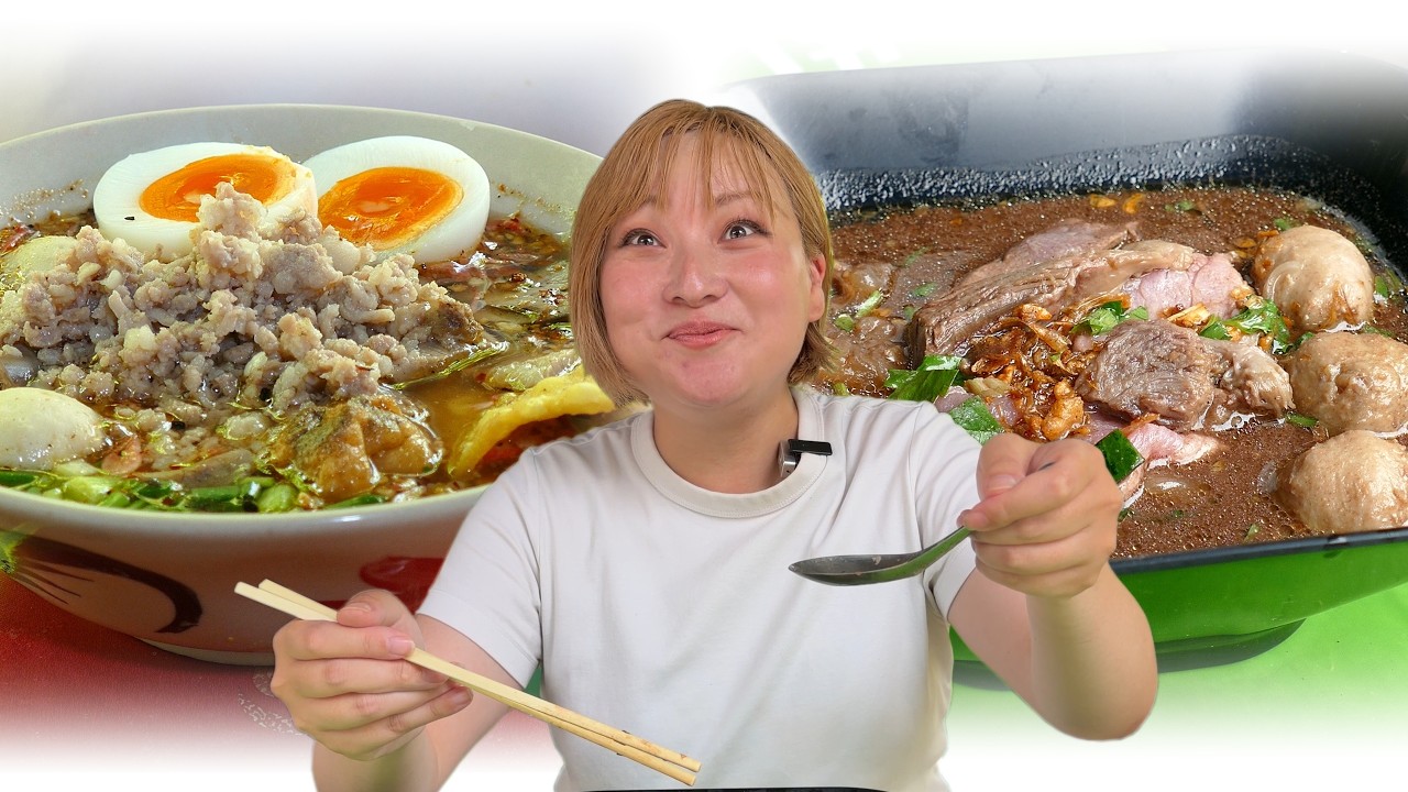タイラーメンの2大巨頭！トムヤム vs ナムトック in バンコク