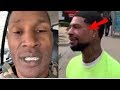 JT THE BIGGA FIGGA PULLS UP & PUTS HANDS On Guy At Work(Aftermath Footage)