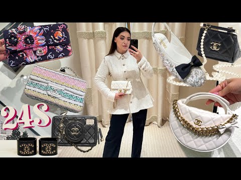 CHANEL Spring Summer 2024 Luxury Shopping- New Bags, Shoes, Jewellery SLG, RTW 24S