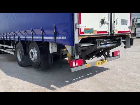 2014 DAF CF75.310 6x2 Rear Lift Curtainsider