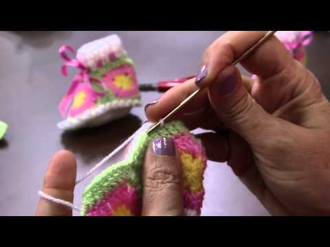 Mulher.com 15/01/2014 Sapatinho e Troca para Bebe - Vilma Maurer P 2/2