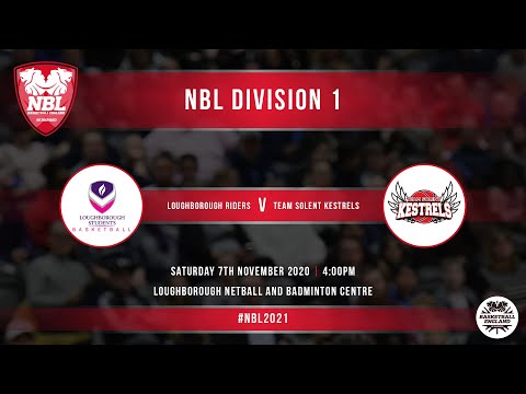 NBL1: Loughborough Riders v Team Solent Kestrels - 07.11.20