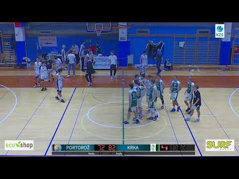 U20 KK Portorož - KK Krka Novo mesto