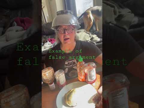 At least I admit a false argument. #fsm #art #yooper #pasty #pasties #jedi #discordian #dogs