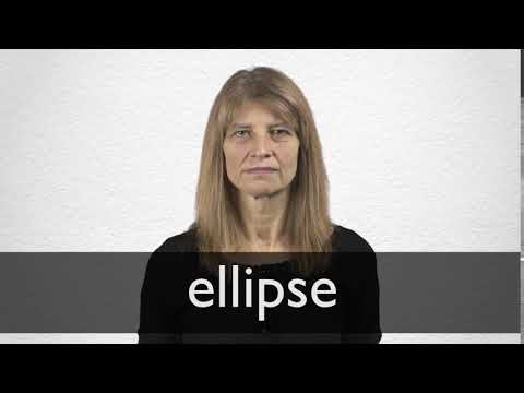 How to pronounce ELLIPSE in British English