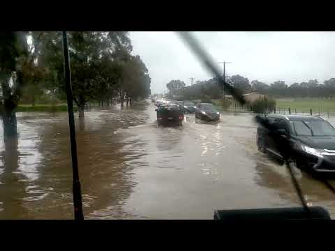 Driving Home through Floods Unimog , October 2022
