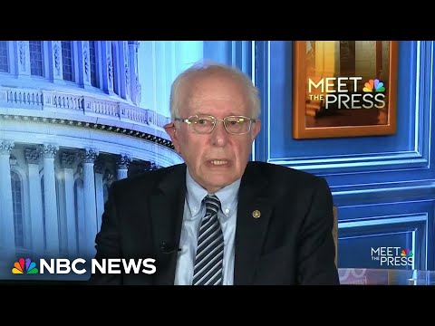 Sen. Bernie Sanders says 'Israel has broken international law' and 'American law': Full interview