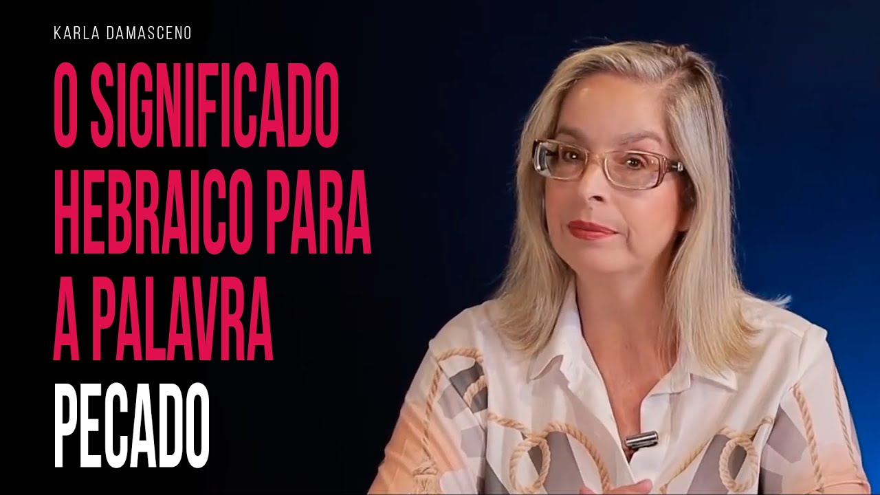 O significado hebráico da palavra pecado