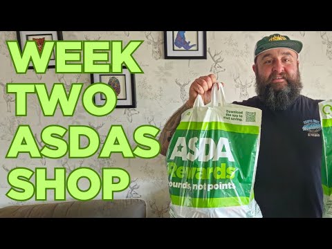 Limited budget food challenge: 4 week challenge : week two Asda food shop