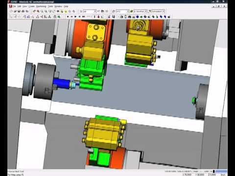 ESPRIT Mori Seiki NZ-series Three-Turret