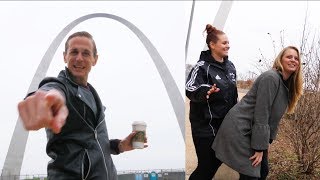 TWERKIN ON THE GATEWAY ARCH! (St. Louis Missouri) - USA Road Trip