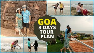 Goa 3 Days Complete Tour Plan | Goa Travel Guide | North Goa Tour Plan