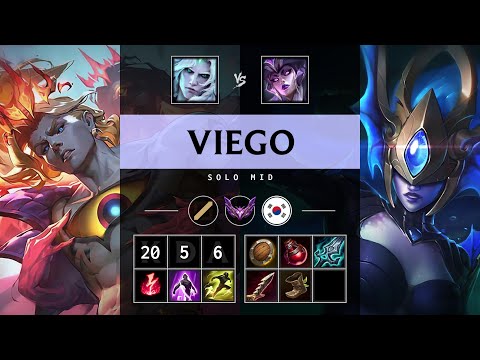 Viego Mid vs Syndra - KR Master Patch 25.06