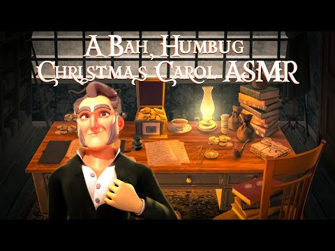 You're In the Quiet Scrooge's Office Ambience 🎄 ASMR 🎄 Victorian Street on Christmas Eve & Cozy Fire