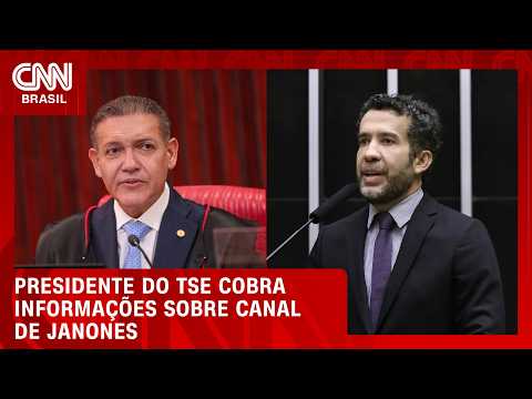 Entenda por que Nunes Marques pede informações sobre canal de Janones | BASTIDORES CNN