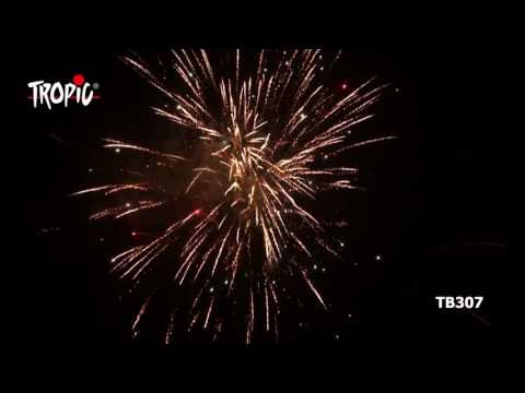 TB307 (100 shots) - TROPIC Fireworks, Fajerwerki, Feuerwerk, Vuurwerk, Feu d'artifice