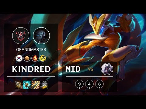 Kindred Mid vs Syndra - KR Grandmaster Patch 10.5