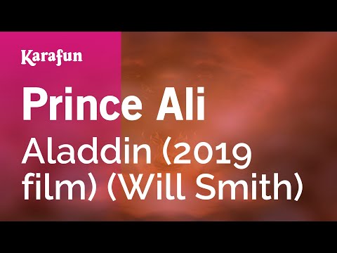 Prince Ali - Aladdin (2019 film) (Will Smith) | Karaoke Version | KaraFun