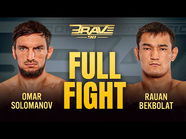 Solomonov vs Bekbolat 2 | BRAVE CF Interim Title War Before BRAVE 105