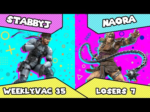 WeeklyVac 35 - SSBU - StabbyJ (Snake) vs Naora (Simon)