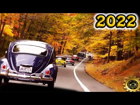 73 Classic Air-Cooled VWs Hit the Open Road! - Fall Foliage Convoy Cruise