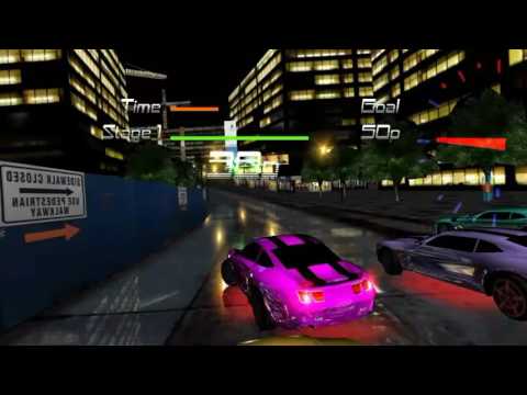 Hot Tuning Nights Car Racing Video